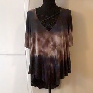 Soft & Sexy American Eagle tie dye tee size M